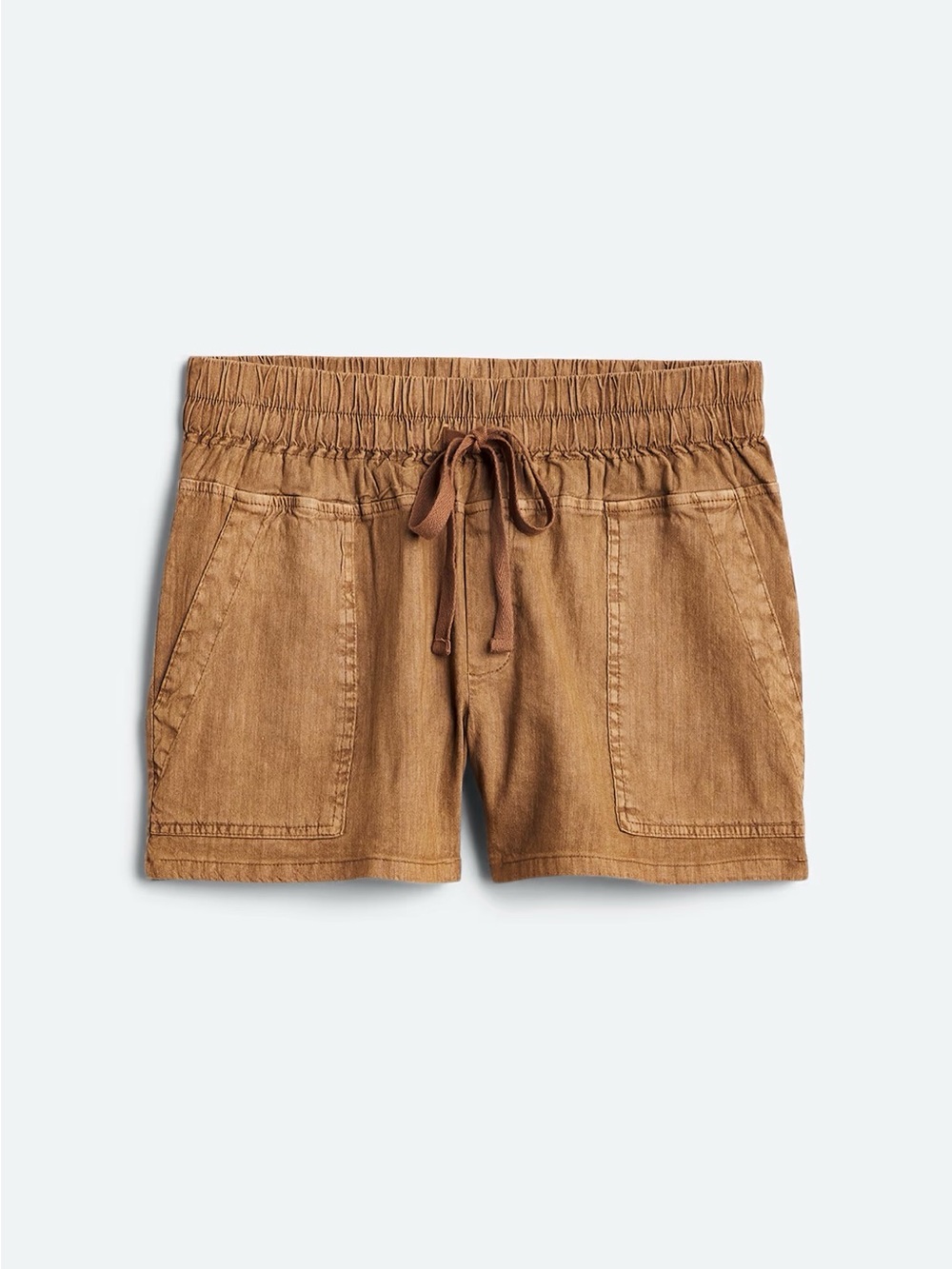 Christina Smocked Band Linen Short by Kut From The Kloth